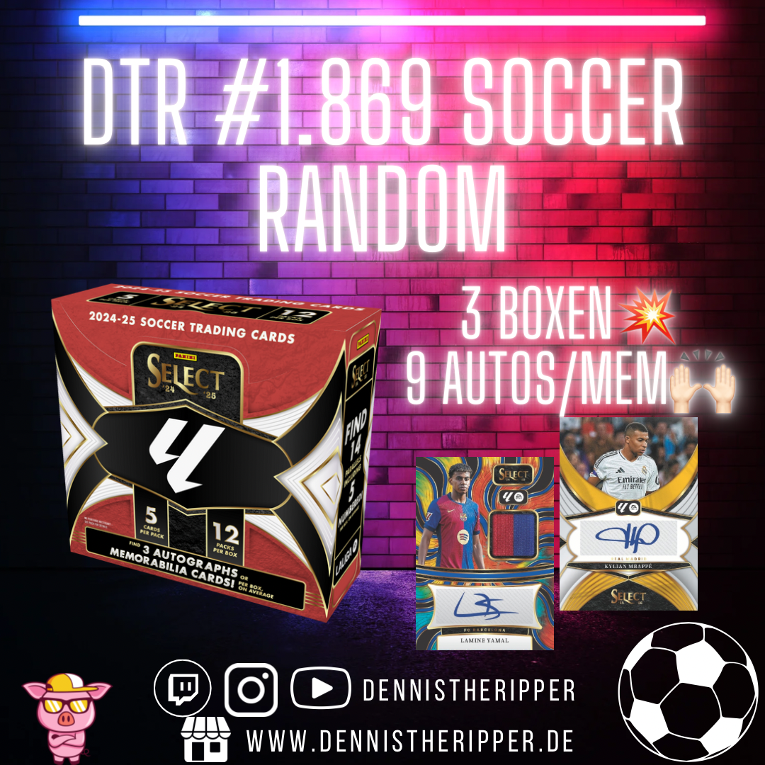 DTR #1869 Soccer La Liga Random Group Break PS NEW CASE!
