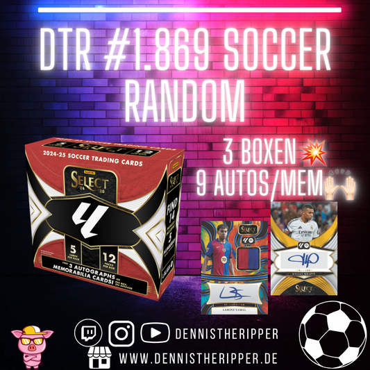 DTR #1869 Soccer La Liga Random Group Break PS NEW CASE!