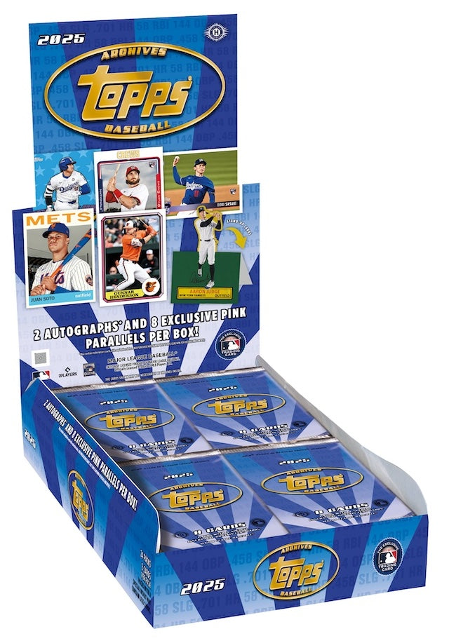 2025 Topps Archives MLB Baseball Hobby Box