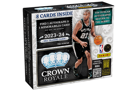 Panini America Crown Royale Basketball NBA Hobby Box 2023/24