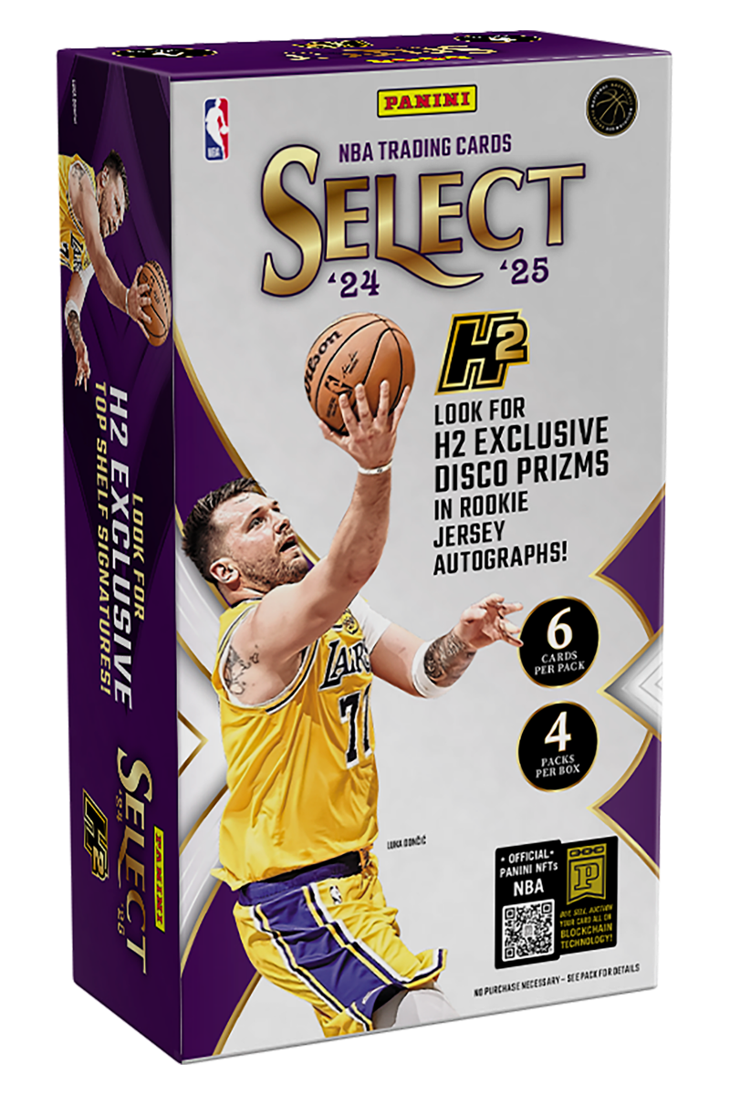 2024/25 Panini America Select NBA Basketball H2 Hobby Box
