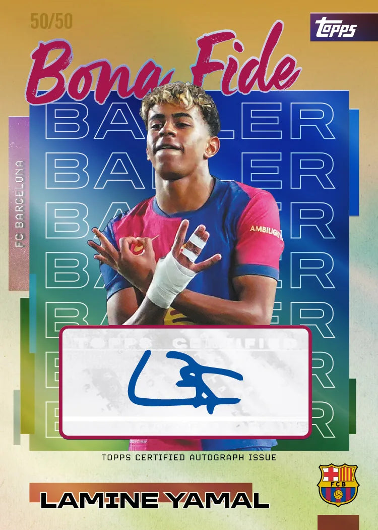 2025-2026 Topps FC Barcelona Team Set