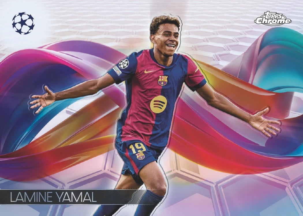 2024/25 Topps Chrome UEFA Club Competitions Hobby Box