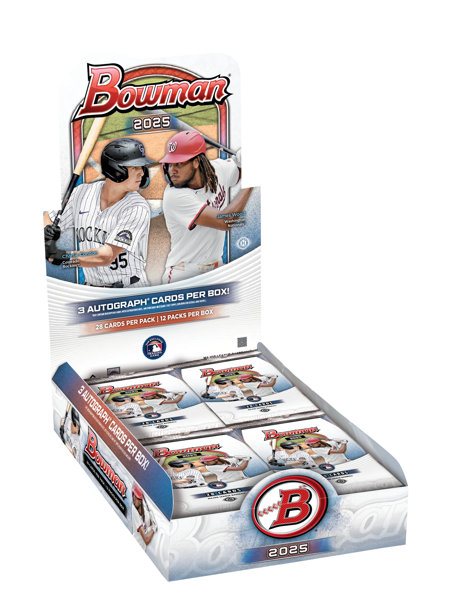 2025 Topps Bowman MLB Baseball Hobby Box