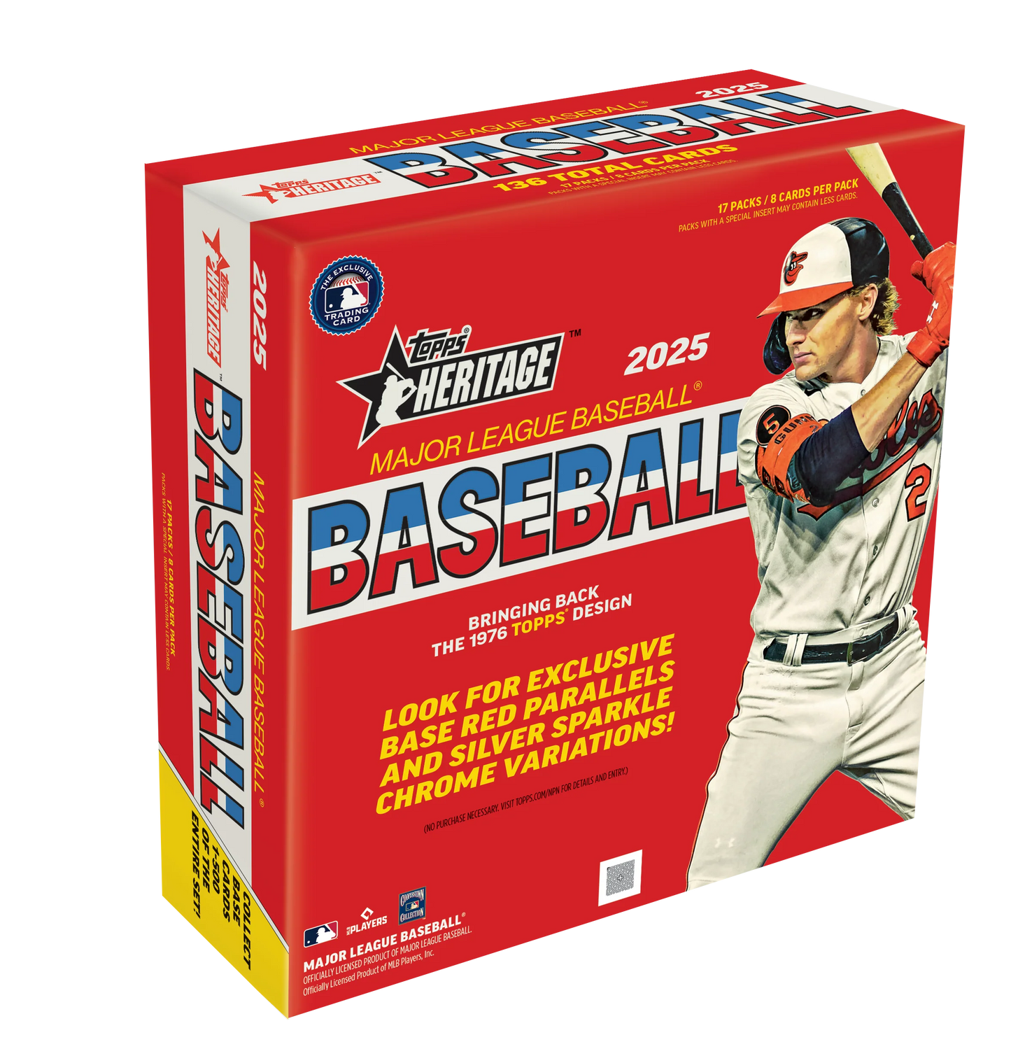 2025 Topps Heritage MLB Baseball Mega Box