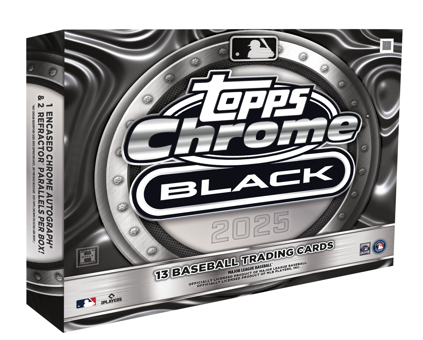 2025 Topps Chrome Black MLB Baseball Hobby Box