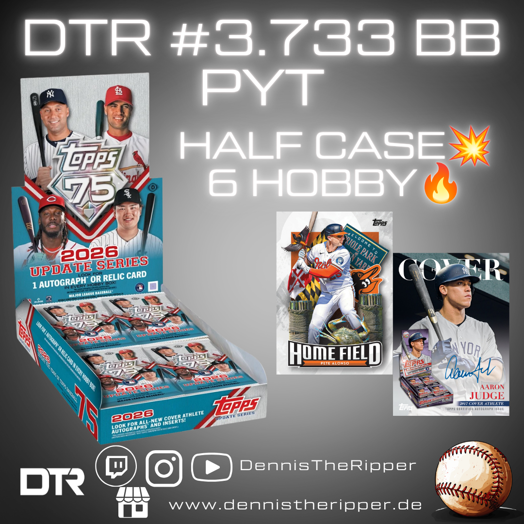 Mini 10 Filler 5 Sieger DTR #3733 BB Update Hobby 2/2 Half Case PYT Group Break