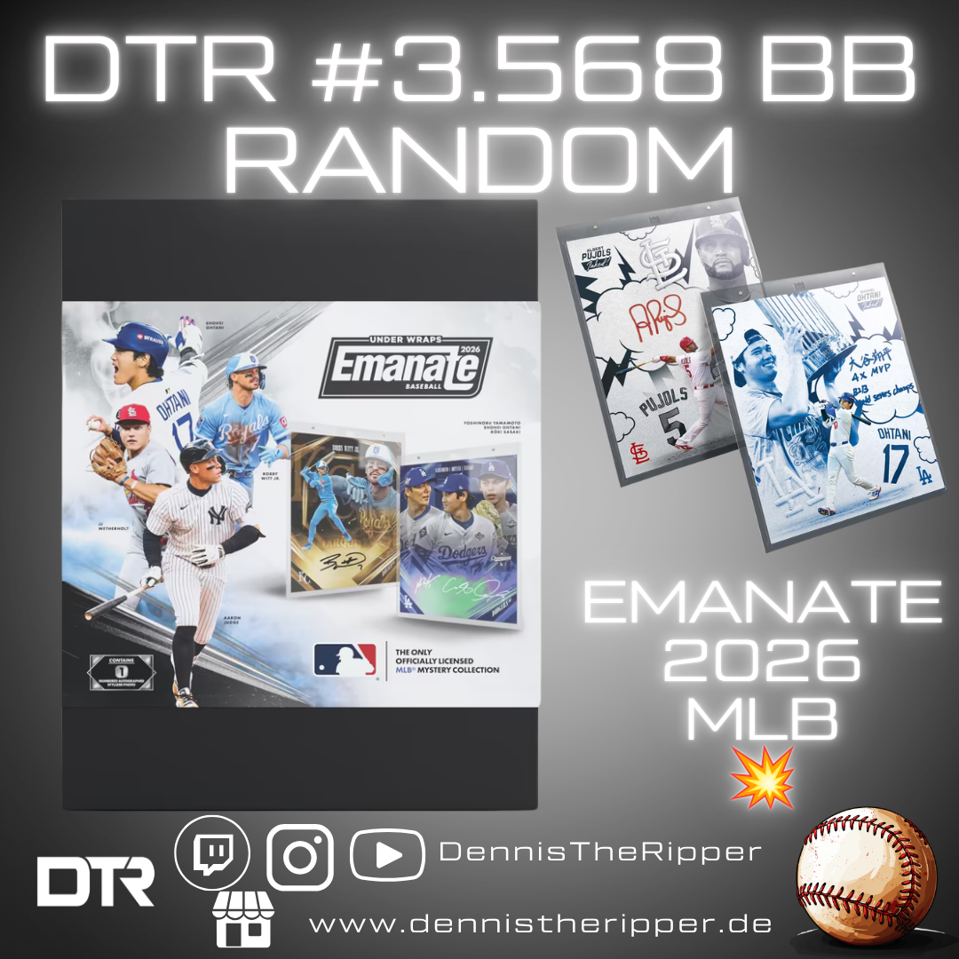 50% Filler DTR #3568 BB UW Emanate 1 Box Random Group Break