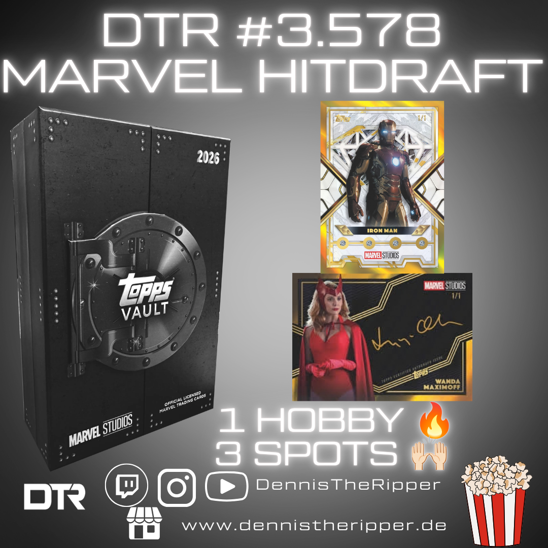 DTR #3578 Marvel Vault 1 Box Hit Draft Group Break