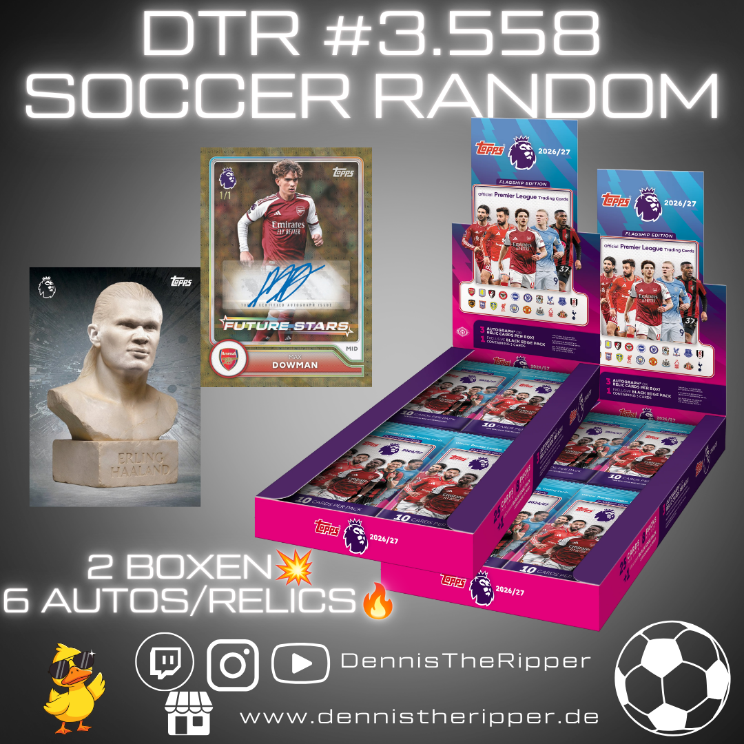 DTR #3558 Soccer PL Flagship 2 Boxer Random Group Break Free Spot 💥