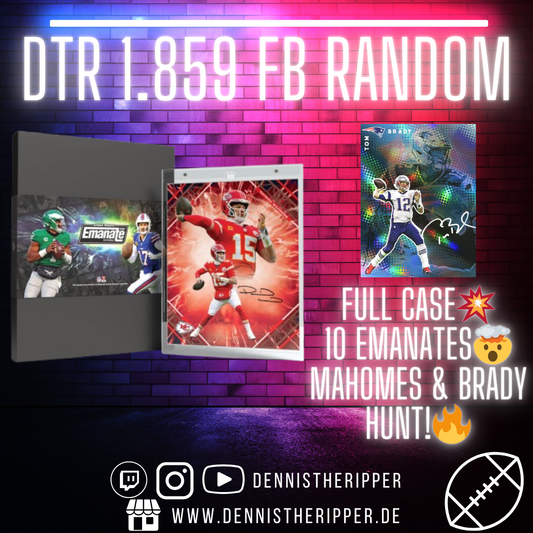 DTR #1859 FB Emanate Random Full Case Group Break BRADY, MAHOMES & 2025 ROOKIE HUNT!