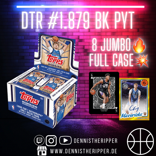 DTR #1879 BK Jumbo PYT Full Case Group Break