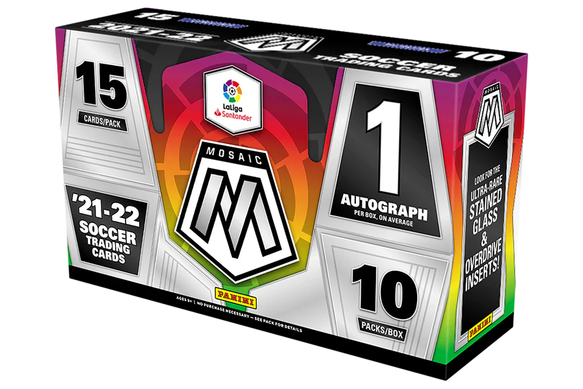 2021/22 Panini America Mosaic La Liga Soccer Hobby Box