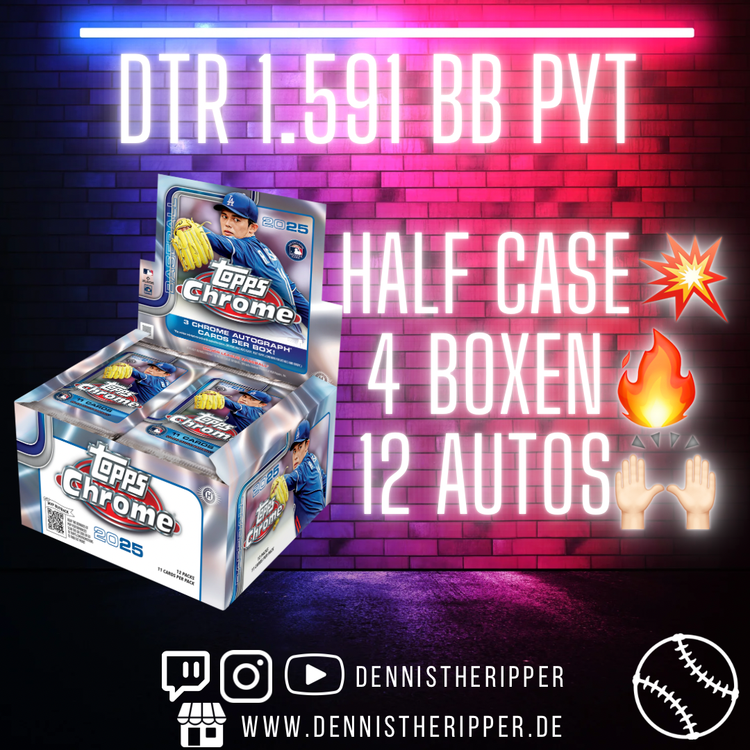 DTR #1591 BB Chrome Jumbo PYT Group Break 1/2