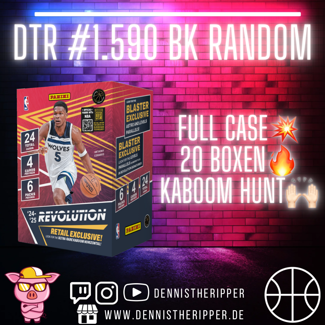 DTR #1590 BK Mixer Random Group Break PS Kaboom Hunt!