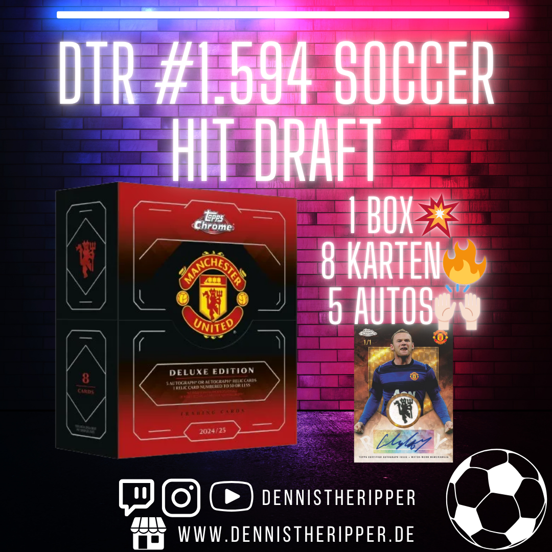 DTR #1594 United Chrome Hit Draft Group Break