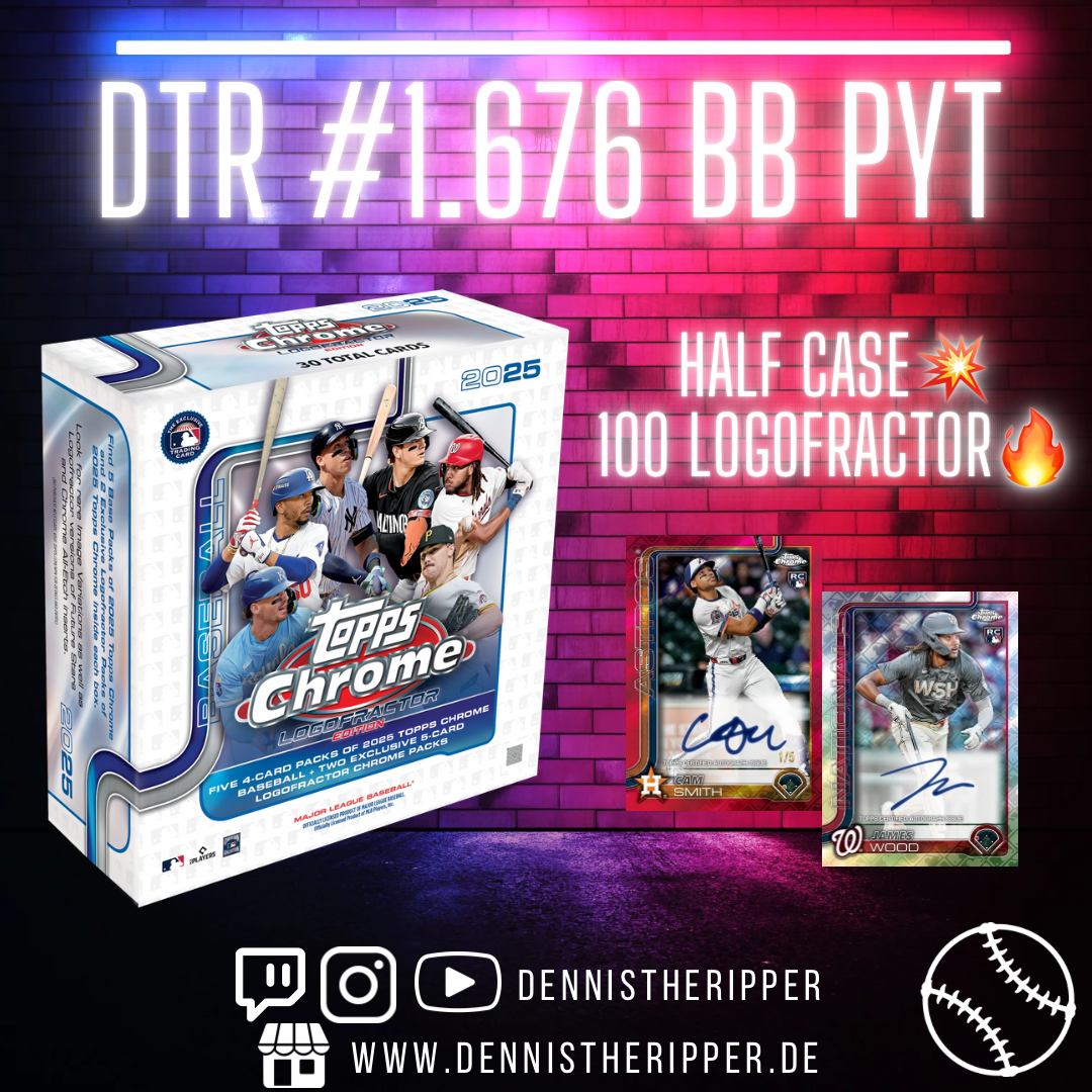 DTR #1676 BB Logo Half Case PYT Group Break 1/2