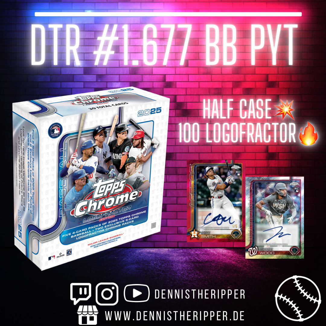 DTR #1677 BB Logo Half Case PYT Group Break 2/2