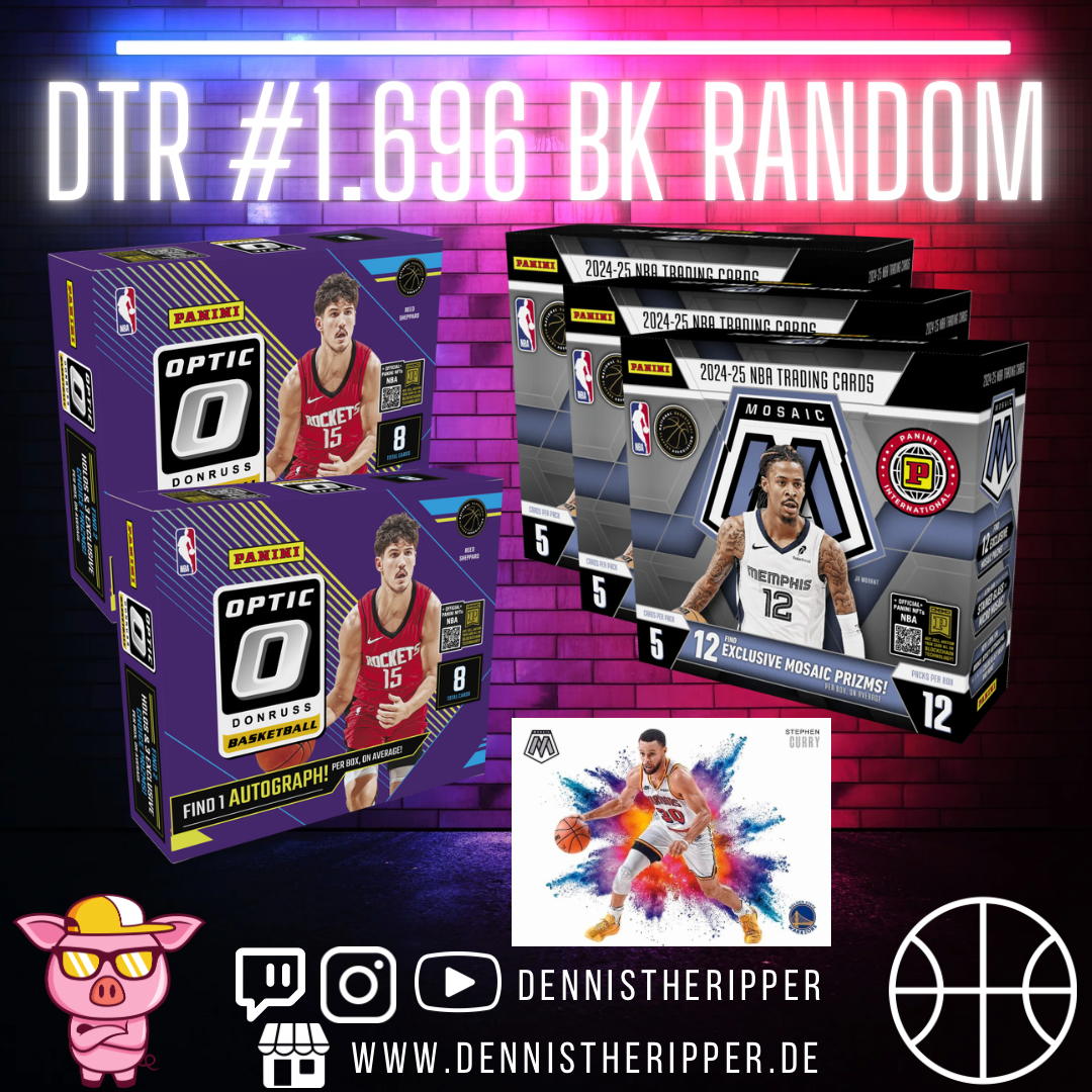 DTR #1696 BK Optic Mixer Random Group Break PS
