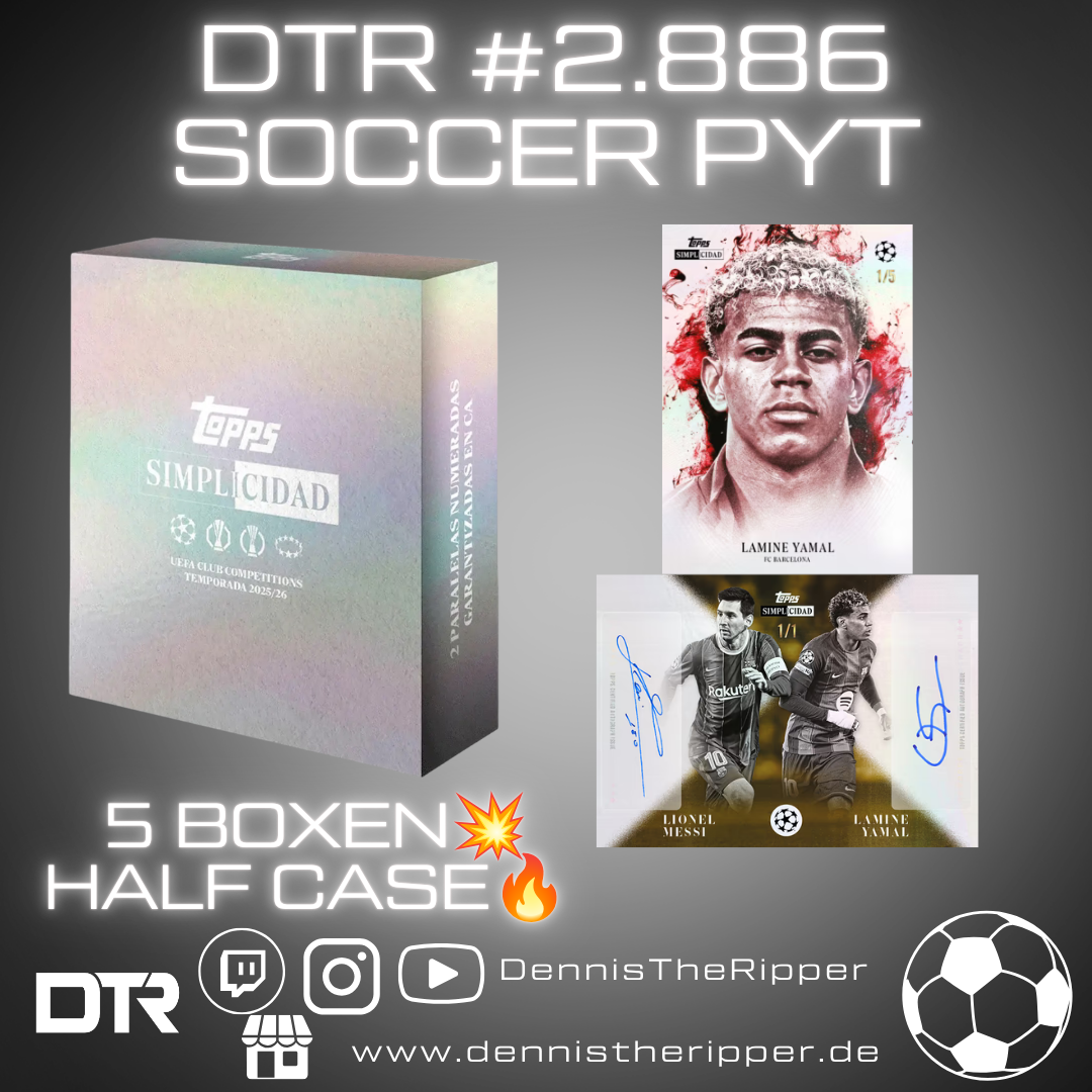 DTR #2886 Soccer Simplicidad Half Case PYT/PYP Group Break