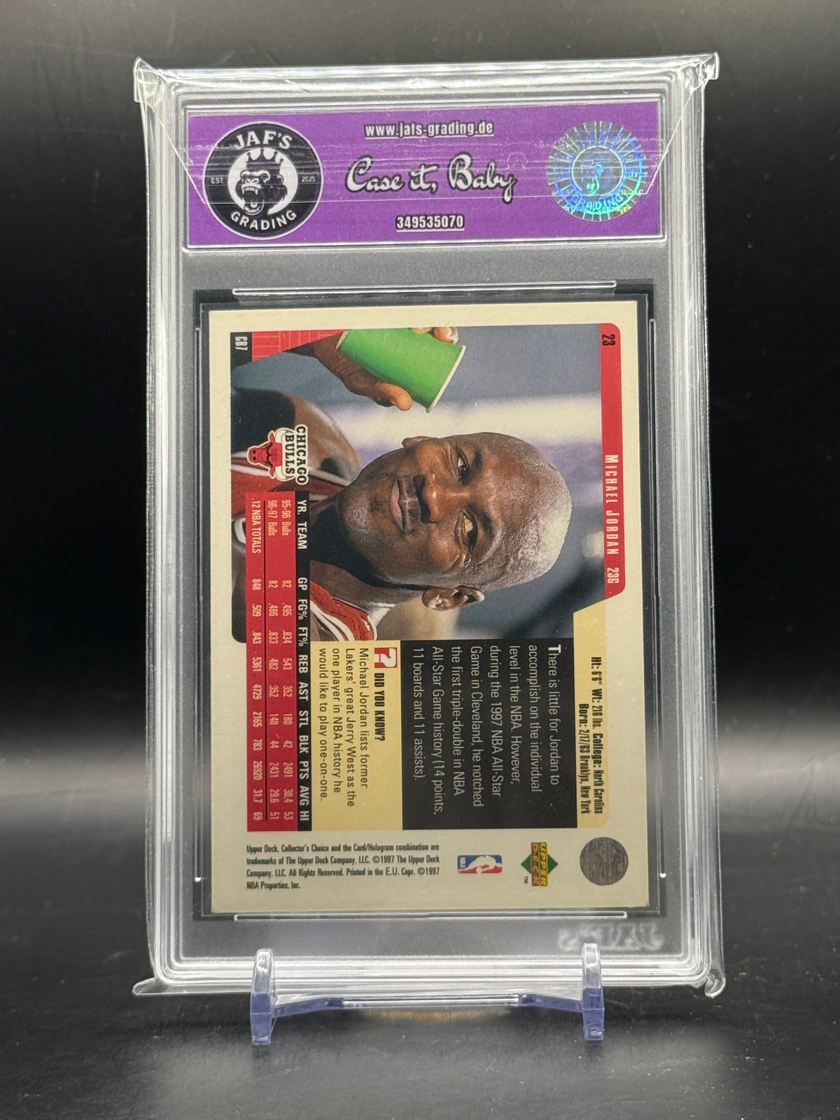 1997-98 Upper Deck Collector´s Choice Michael Jordan Chicago Bulls