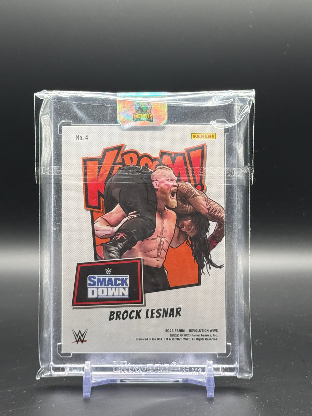 2023 Panini Revolution WWE Brock Lesnar Kaboom!