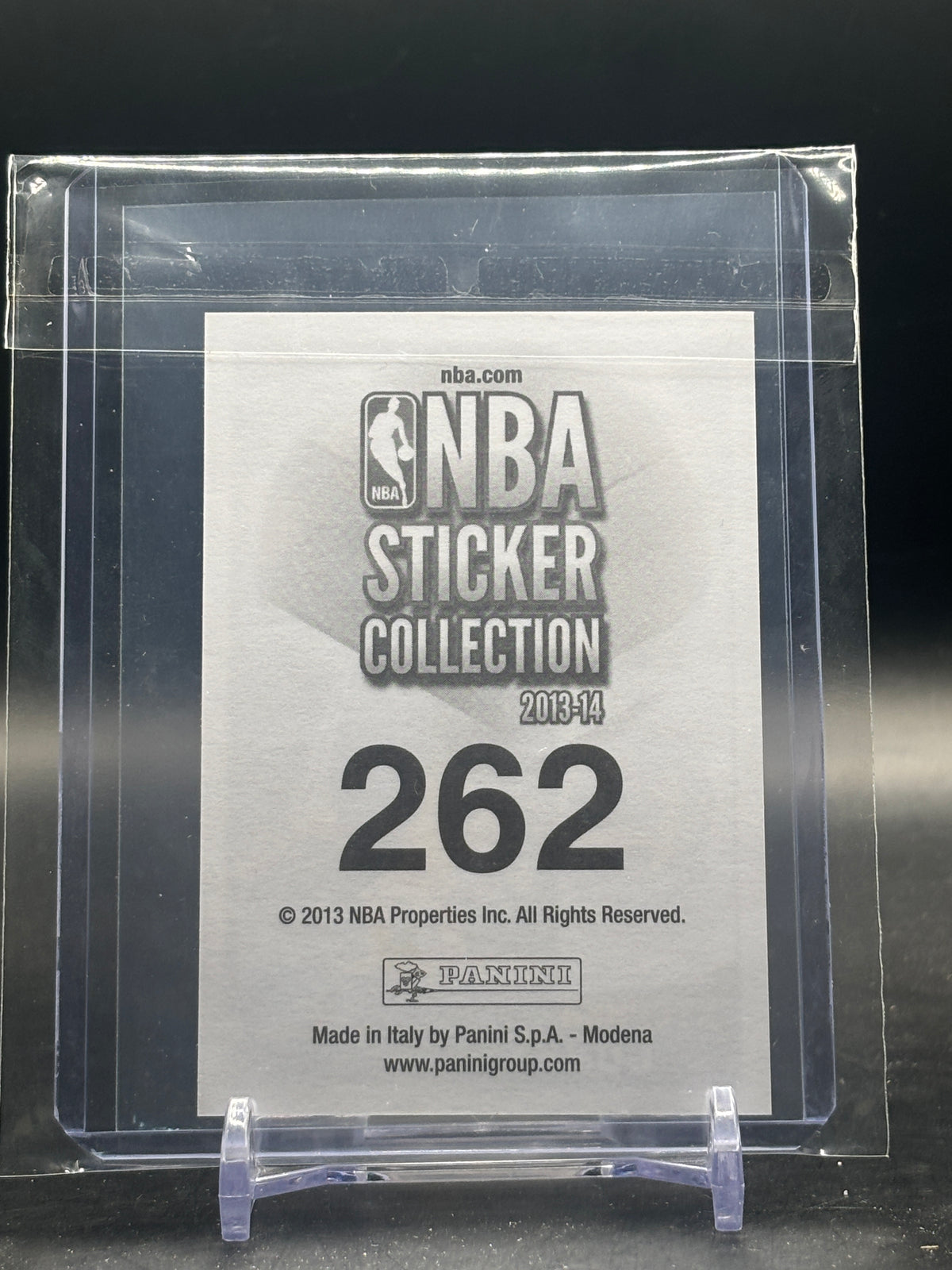 2013 Panini Sticker Collection NBA Stephen Curry Golden State Warriors Nr. 262