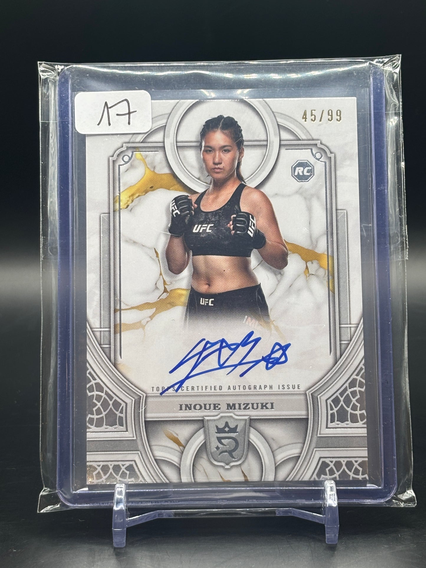 2024 Topps Royalty UFC Inoue Mizuki Auto 45/99