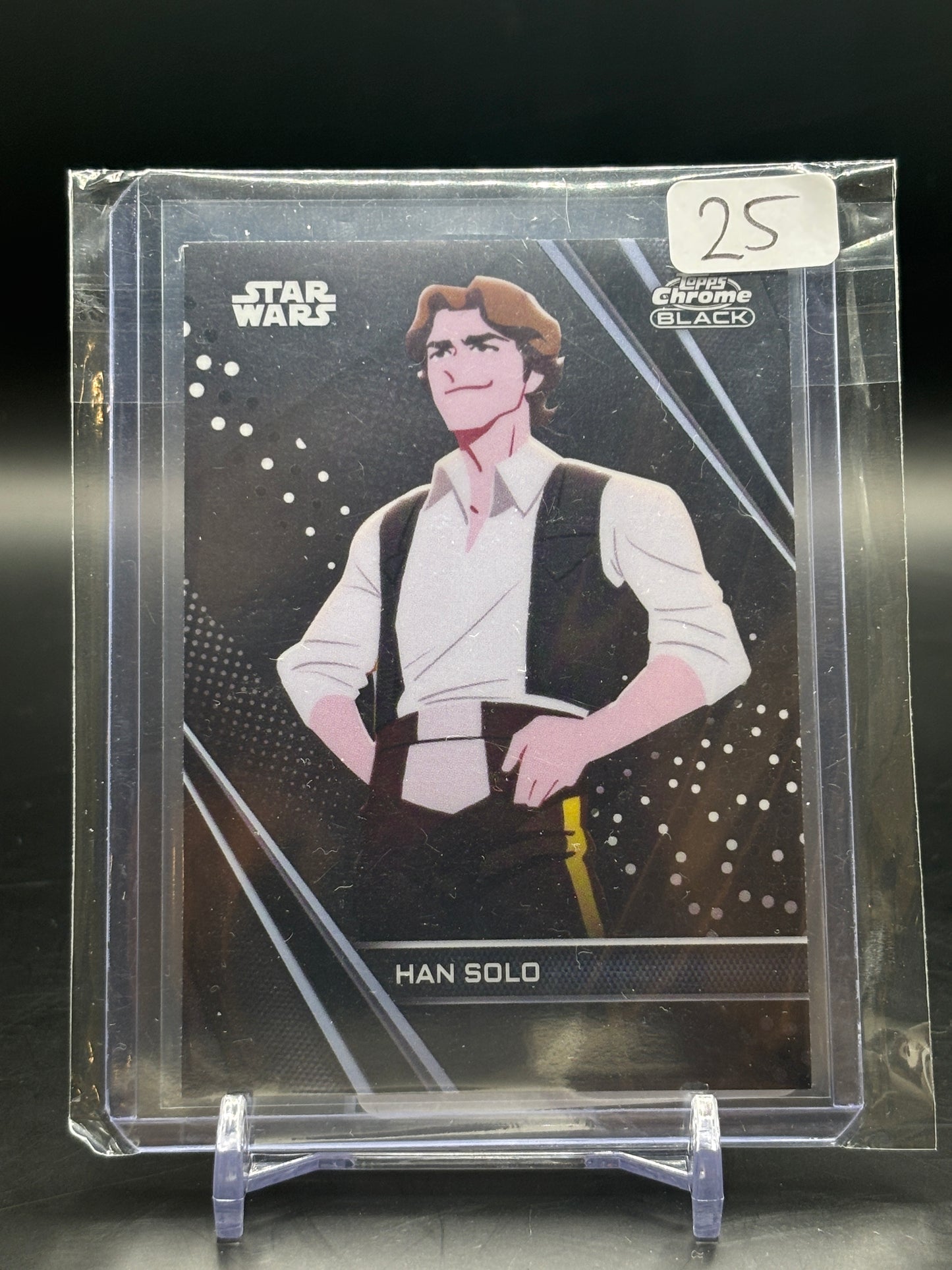 Topps Chrome Black Star Wars Galaxy of Adventures Han Solo AS-5
