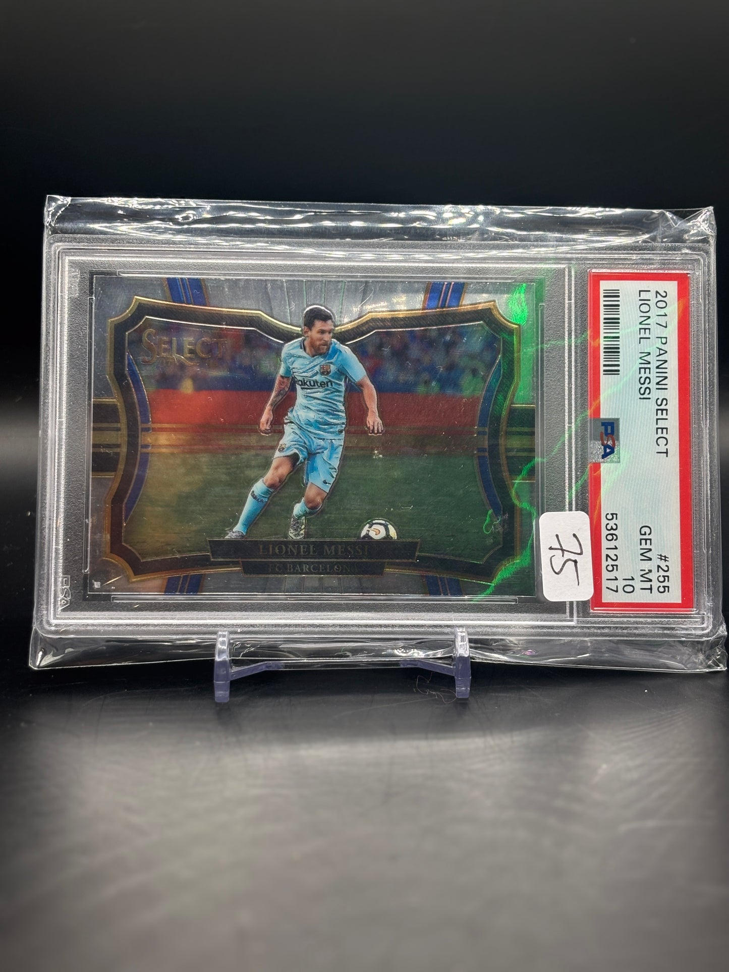 2017 Panini Select Soccer Messi Select PSA /10 53612517