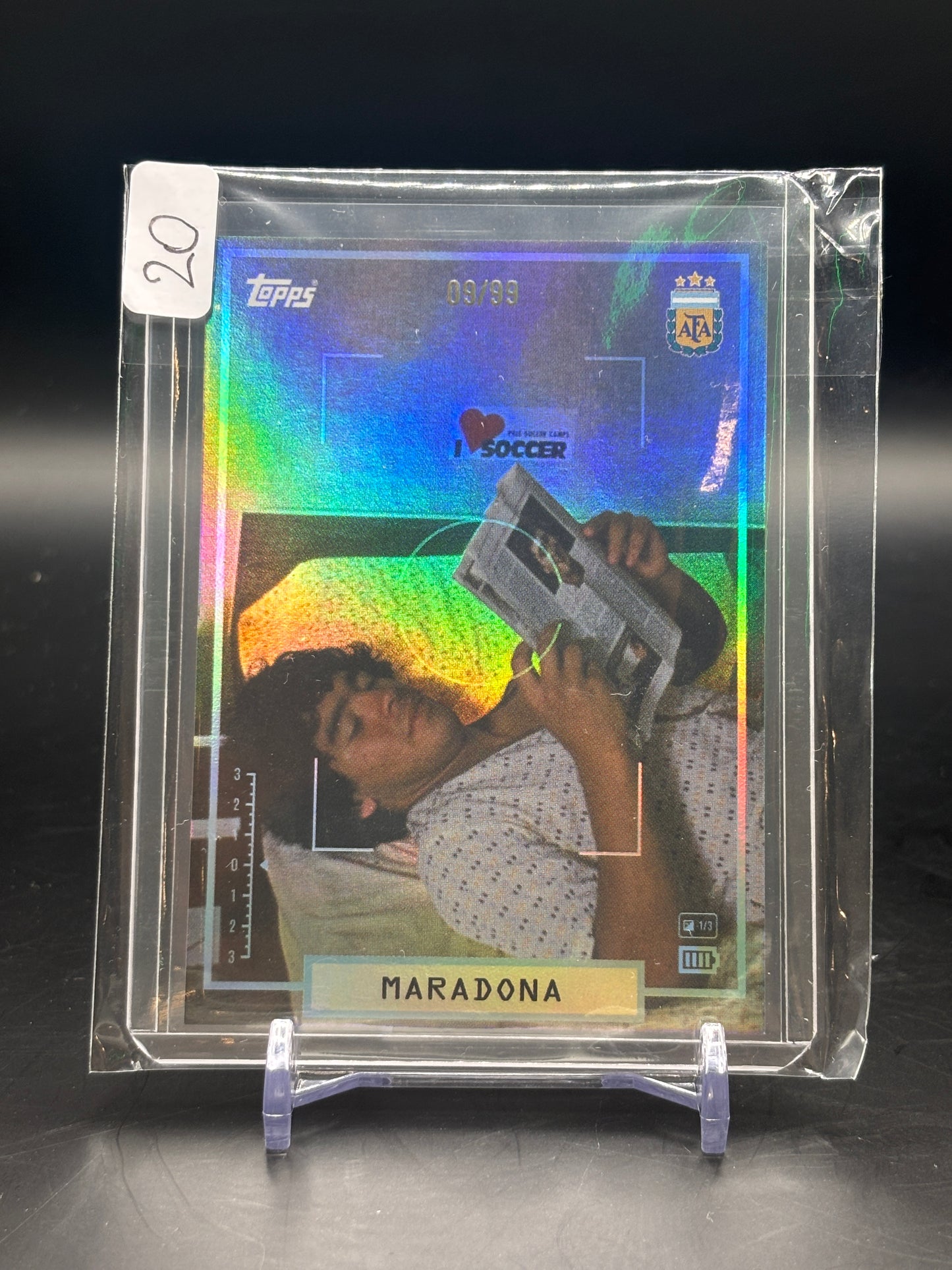 2025 Topps Focus Diego Maradona /99