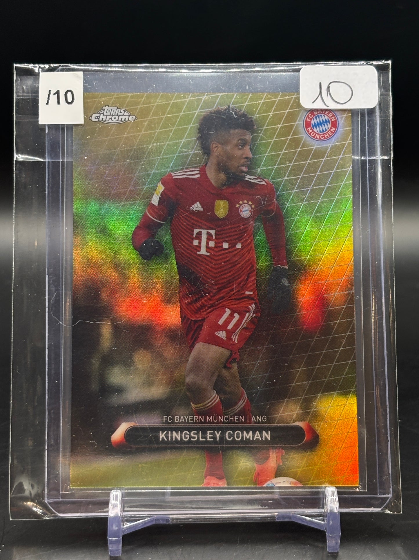 Topps Chrome Soccer FC Bayern München Kingsley Coman 06/10