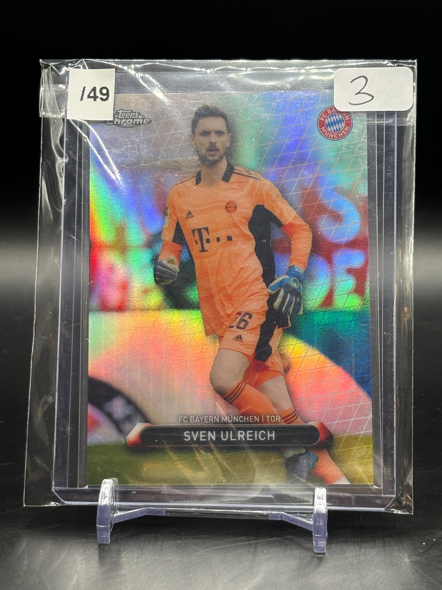 Topps Chrome Soccer FC Bayern Munich Sven Ulreich 26/49