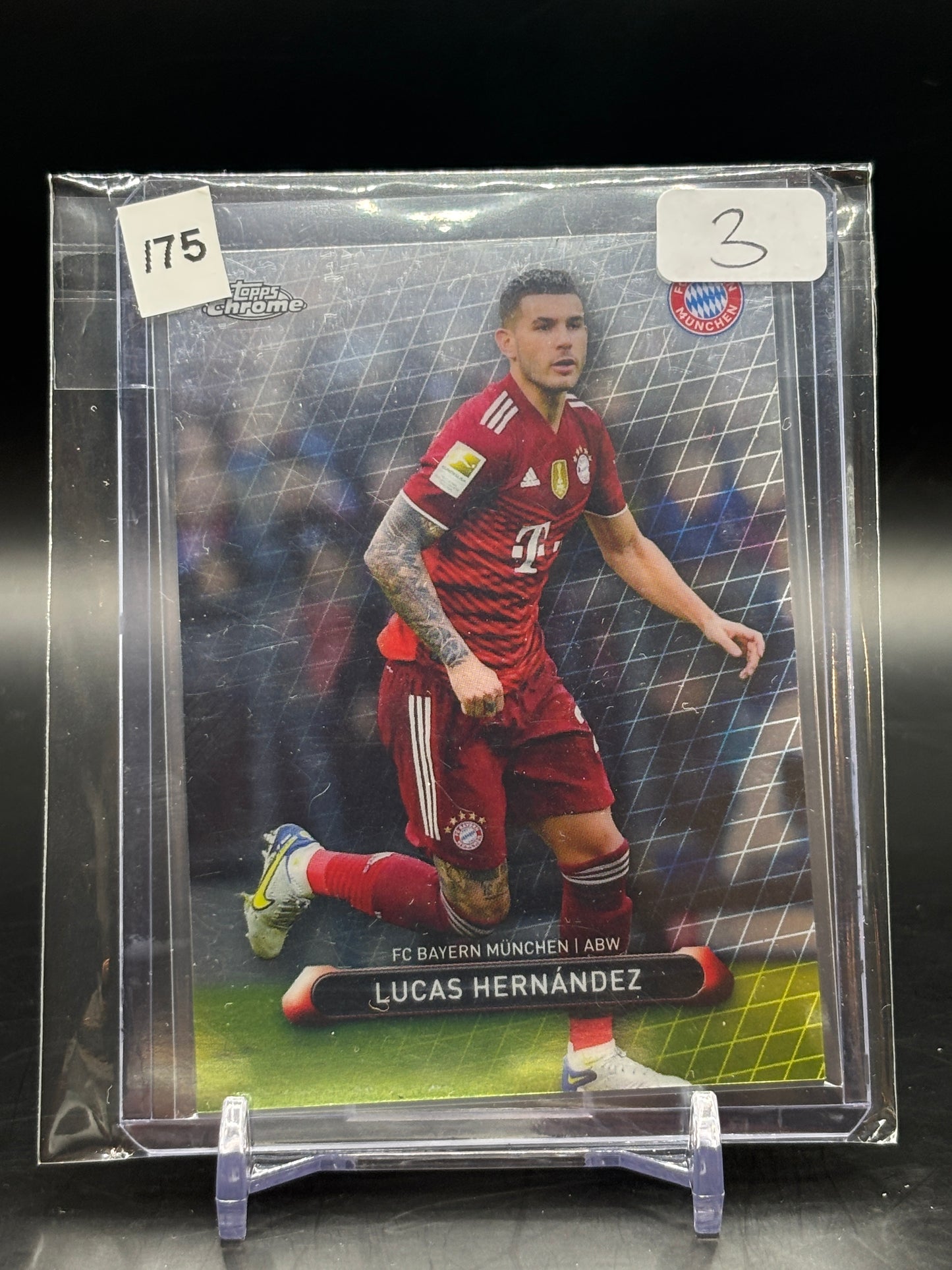 Topps Chrome Soccer FC Bayern München Lucas Hernandez 40/75