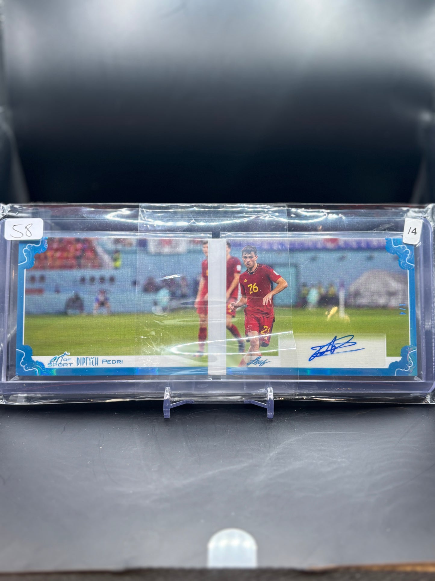 2023 Leaf Art of Sports Pedri Auto Book /4