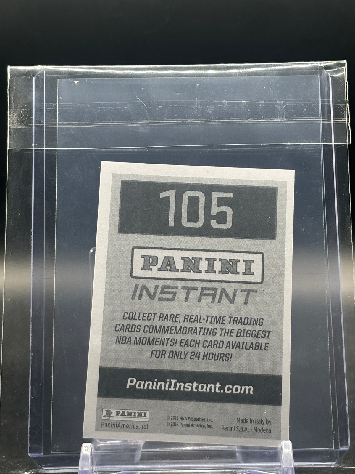 2016 Panini Instant NBA Paul George Indiana Pacers Nr. 105