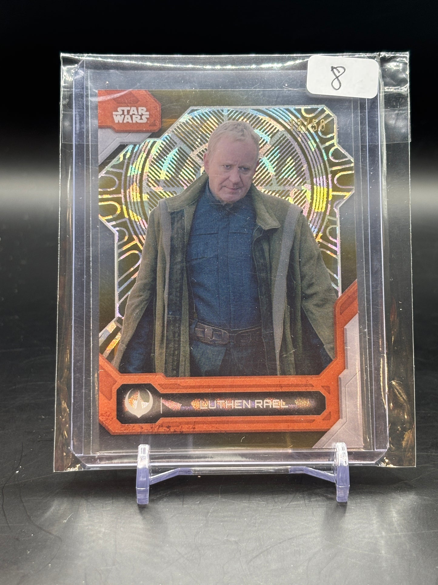 2024 Topps High Tek Luthen Rael Gold 12/50
