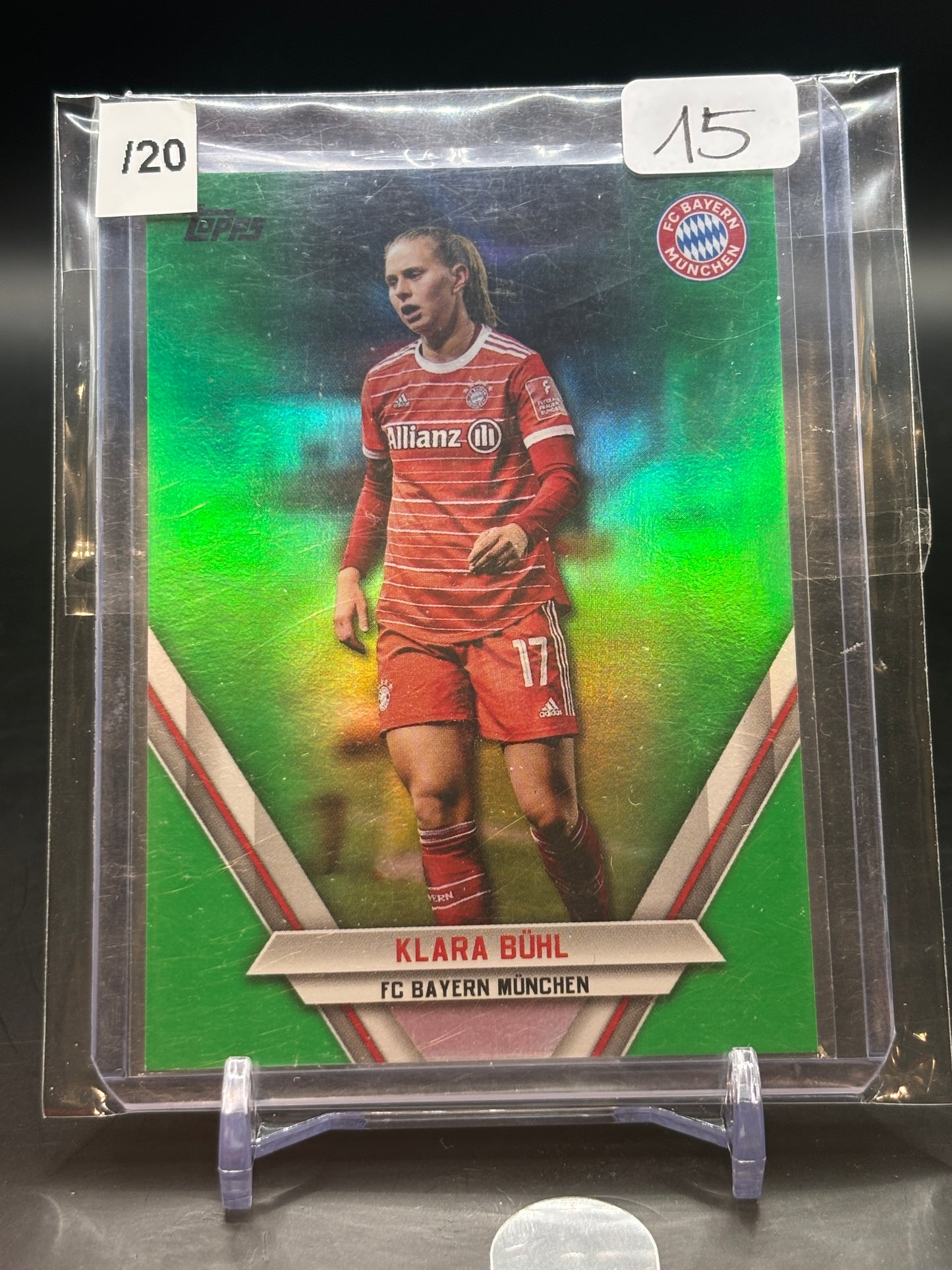 2023 Topps FC Bayern München Klara Bühl 18/20