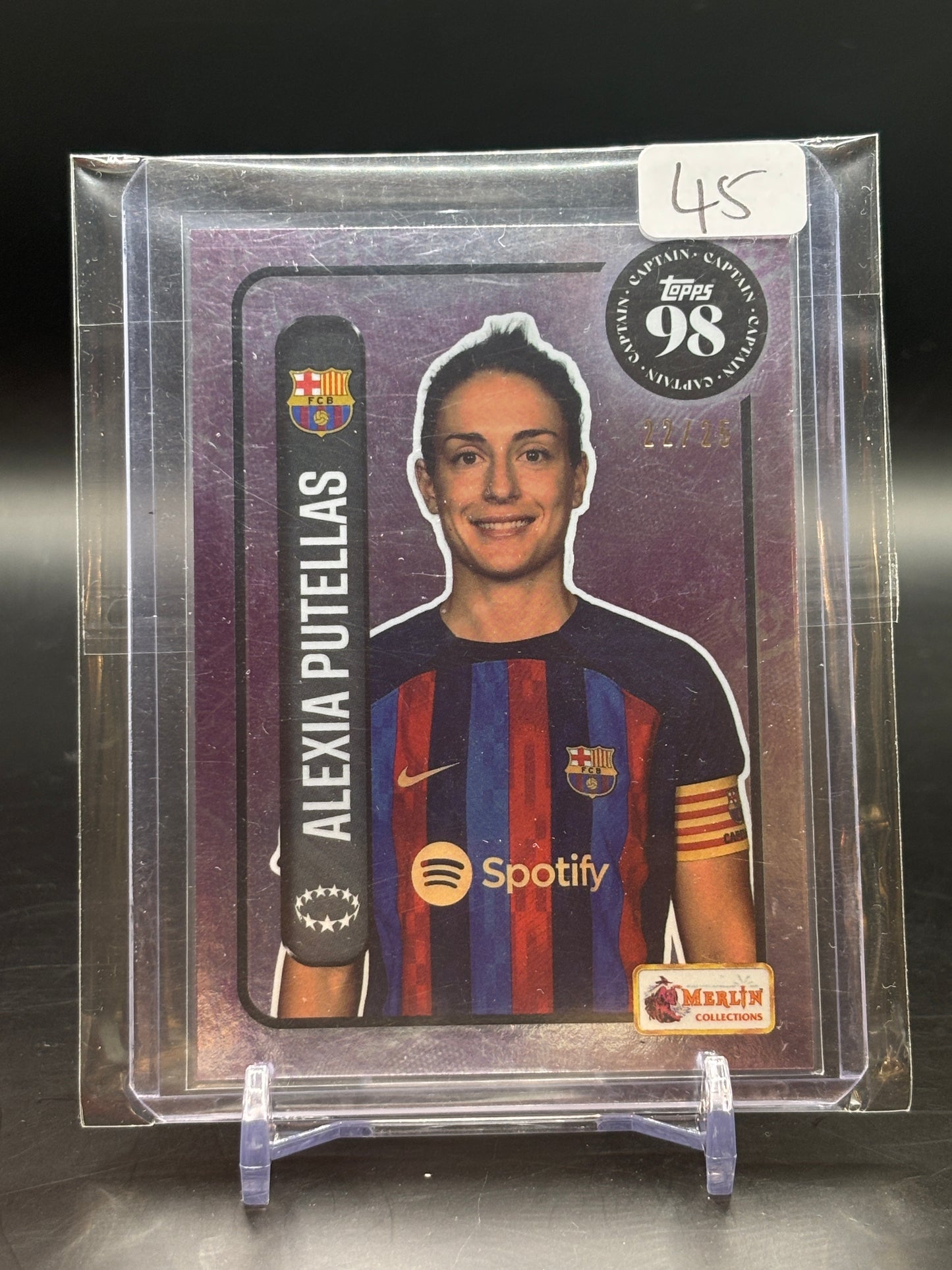2022 Topps Merlin Heritage 98 FC Barcelona Alexia Putellas 22/25