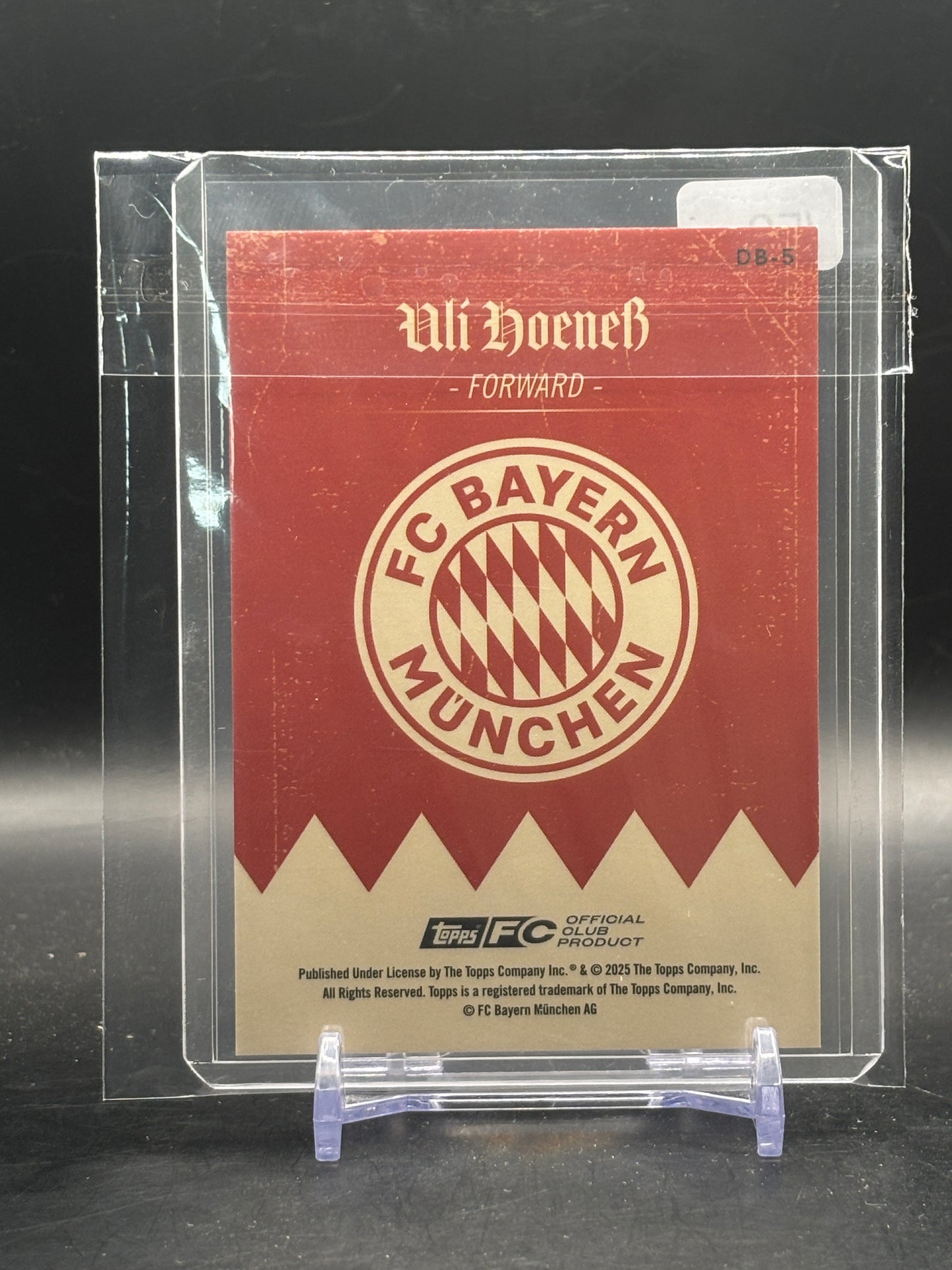 2025-26 Topps Team Set FC Bayern München Uli Hoeneß 43/50