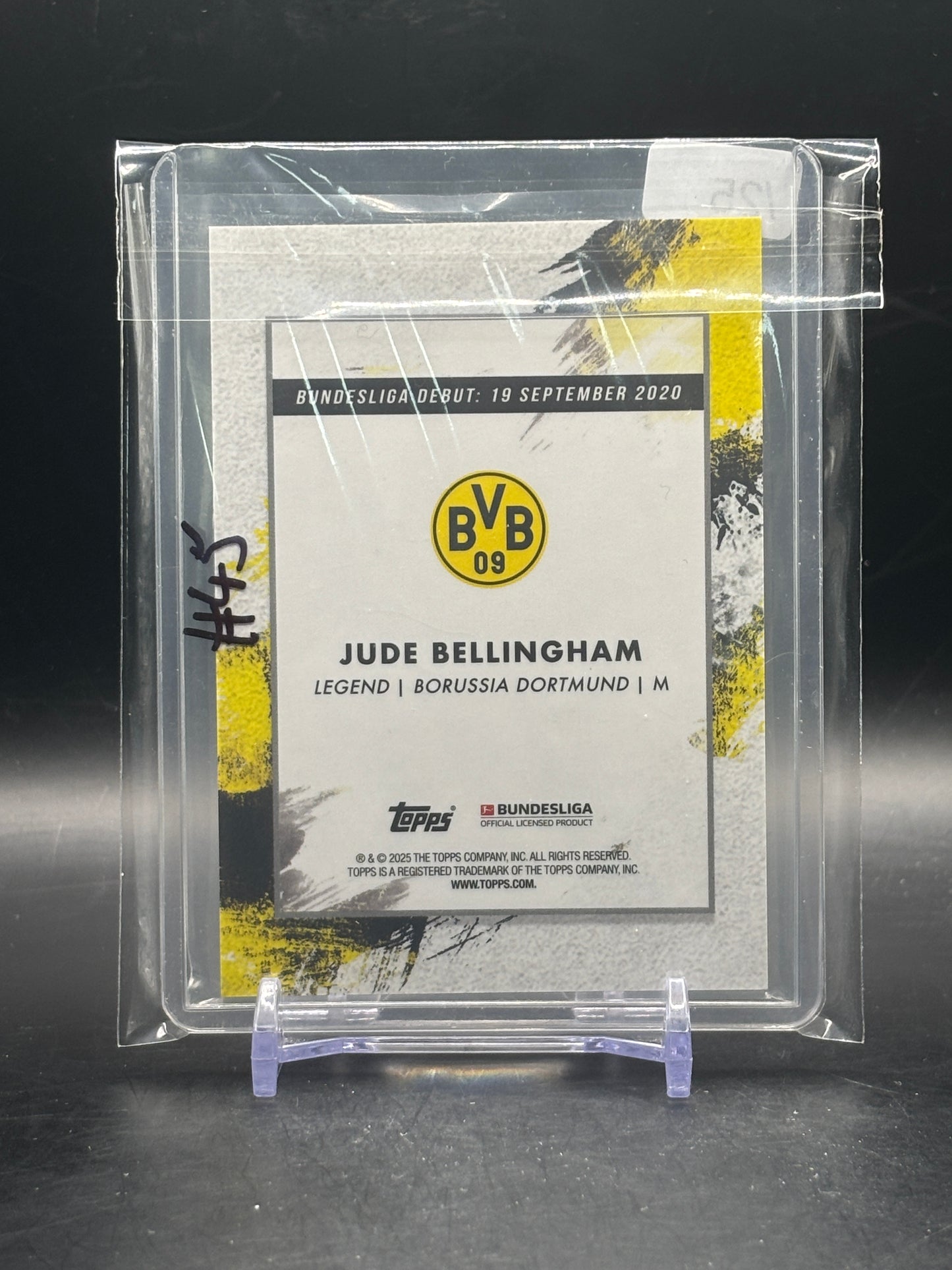 2024-25 Topps Inception Bundesliga Jude Bellingham Borussia Dortmund Inception Point 17/25