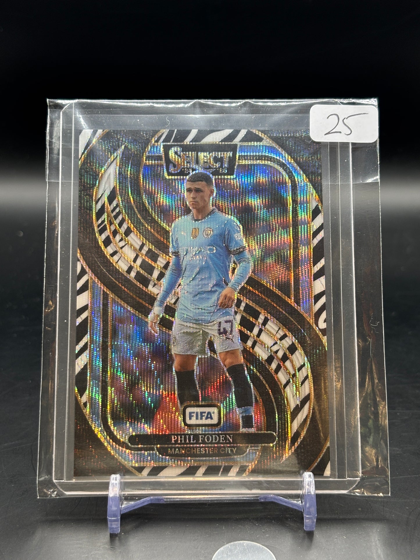 2024/25 Panini Select Phil Foden Zebra