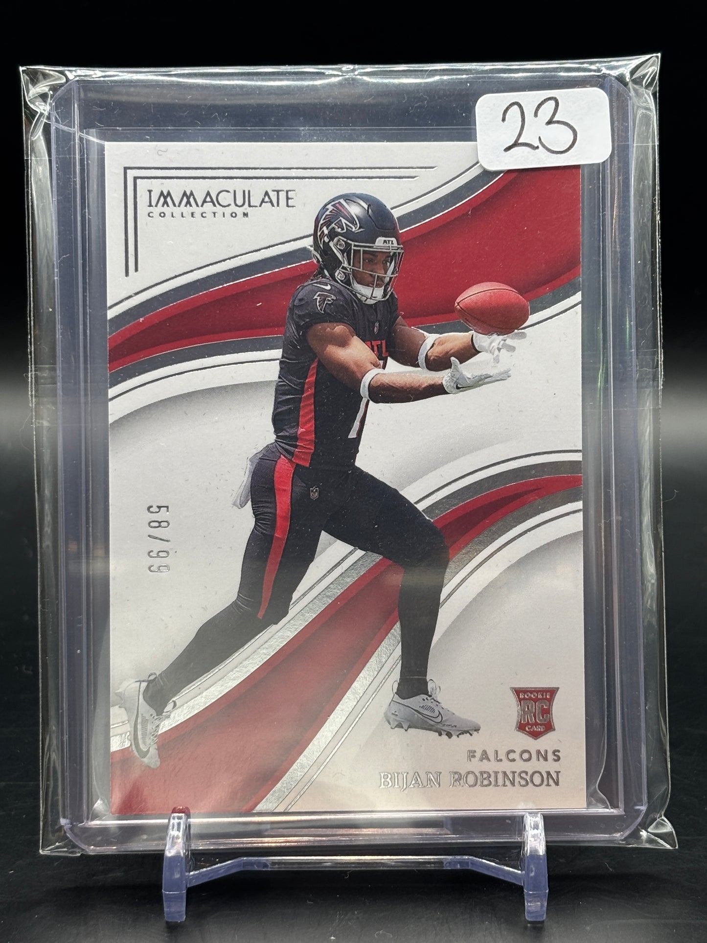 2023 Panini Immaculate Collection NFL Falcons Bijan Robinson 58/99