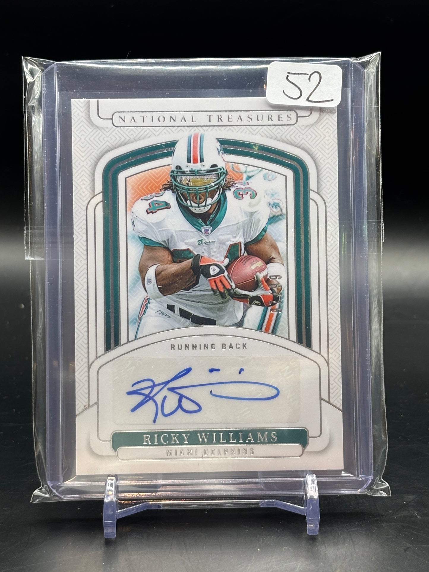2024 Panini National Treasure NFL Miami Dolphins Ricky Williams Auto