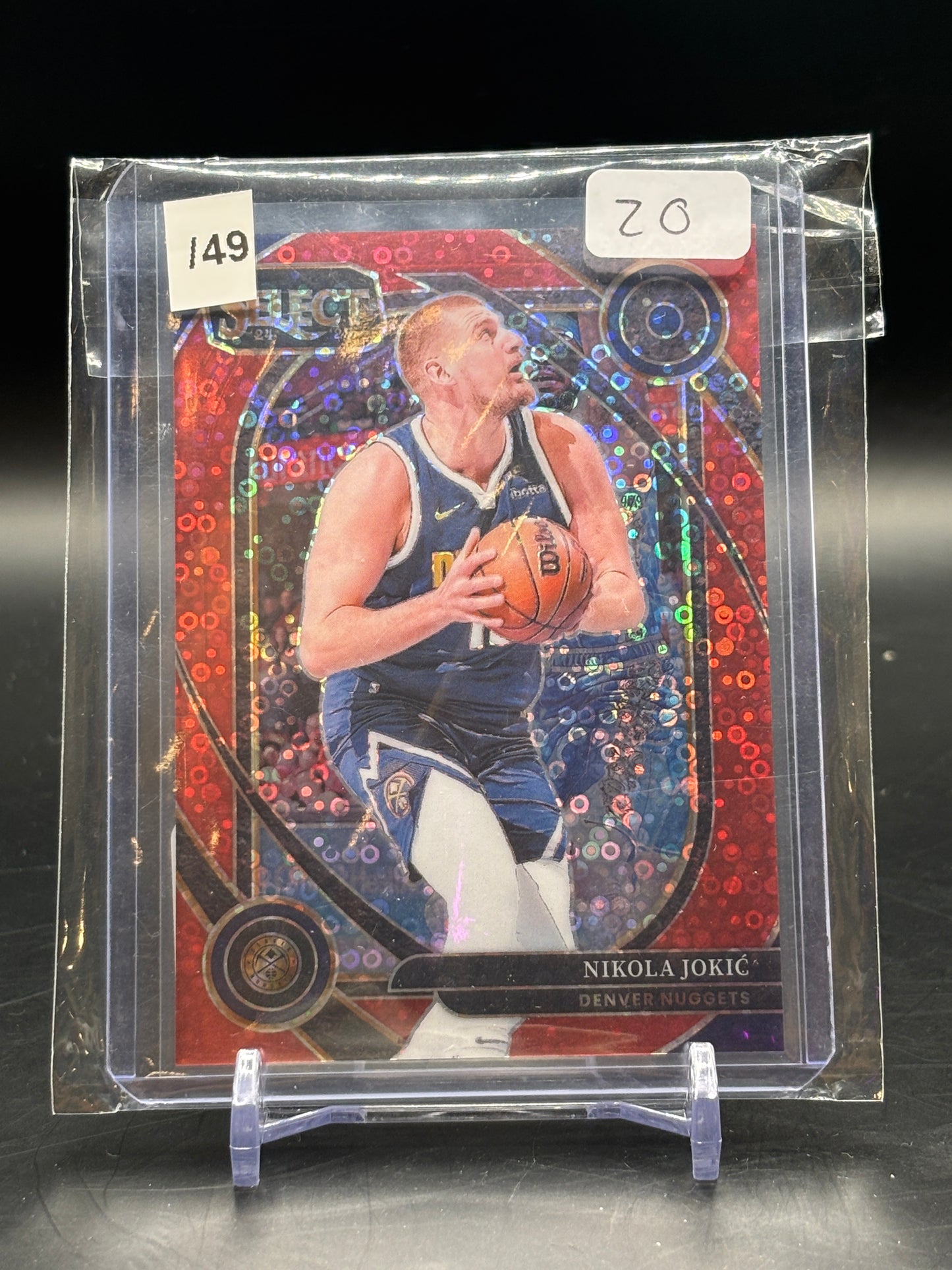 2024/25 Panini Select Nikola Jokic Red Fast Break /49