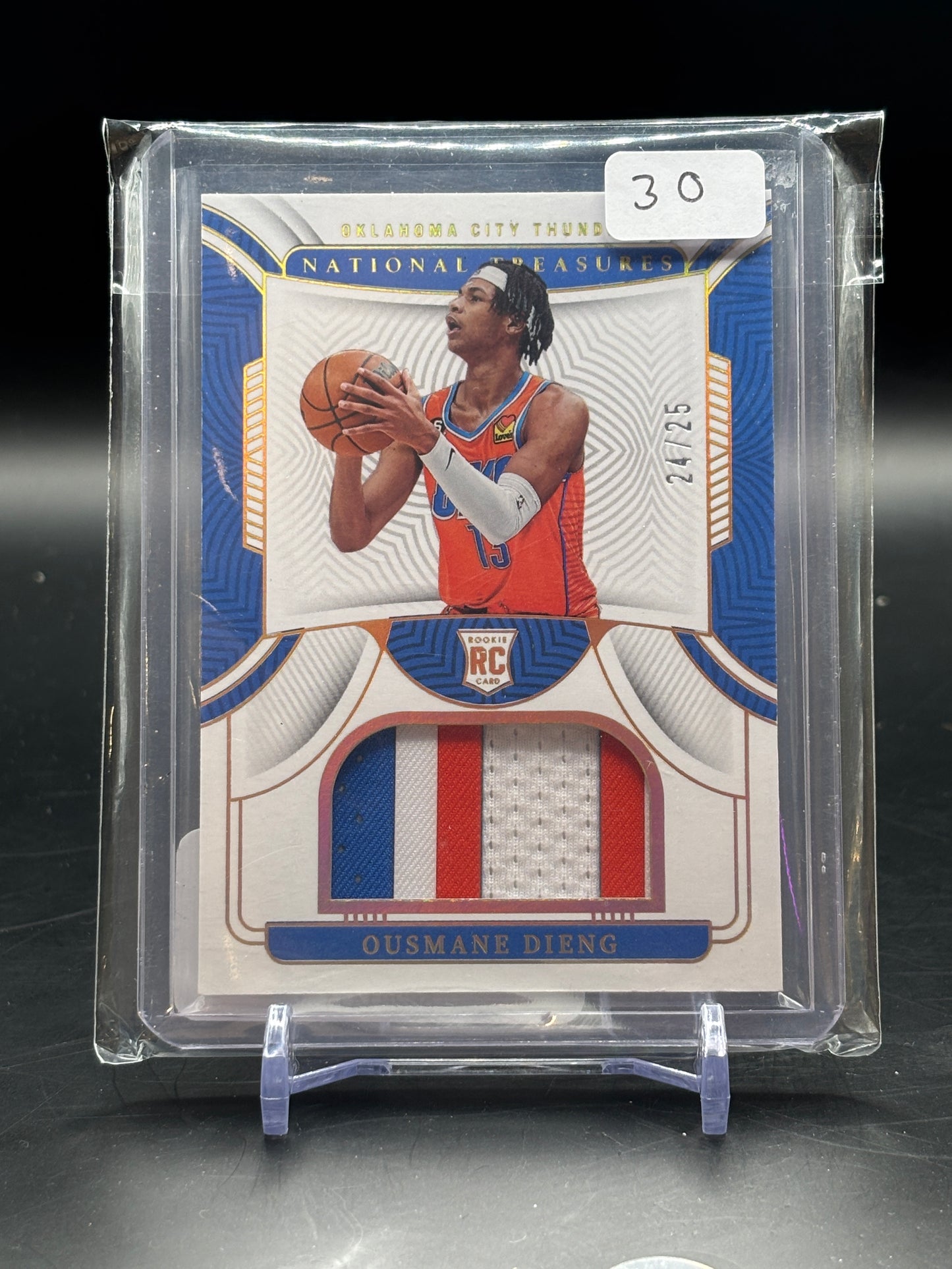 2022/23 Panini America National Treasures Ousmane Dieng Patch /25
