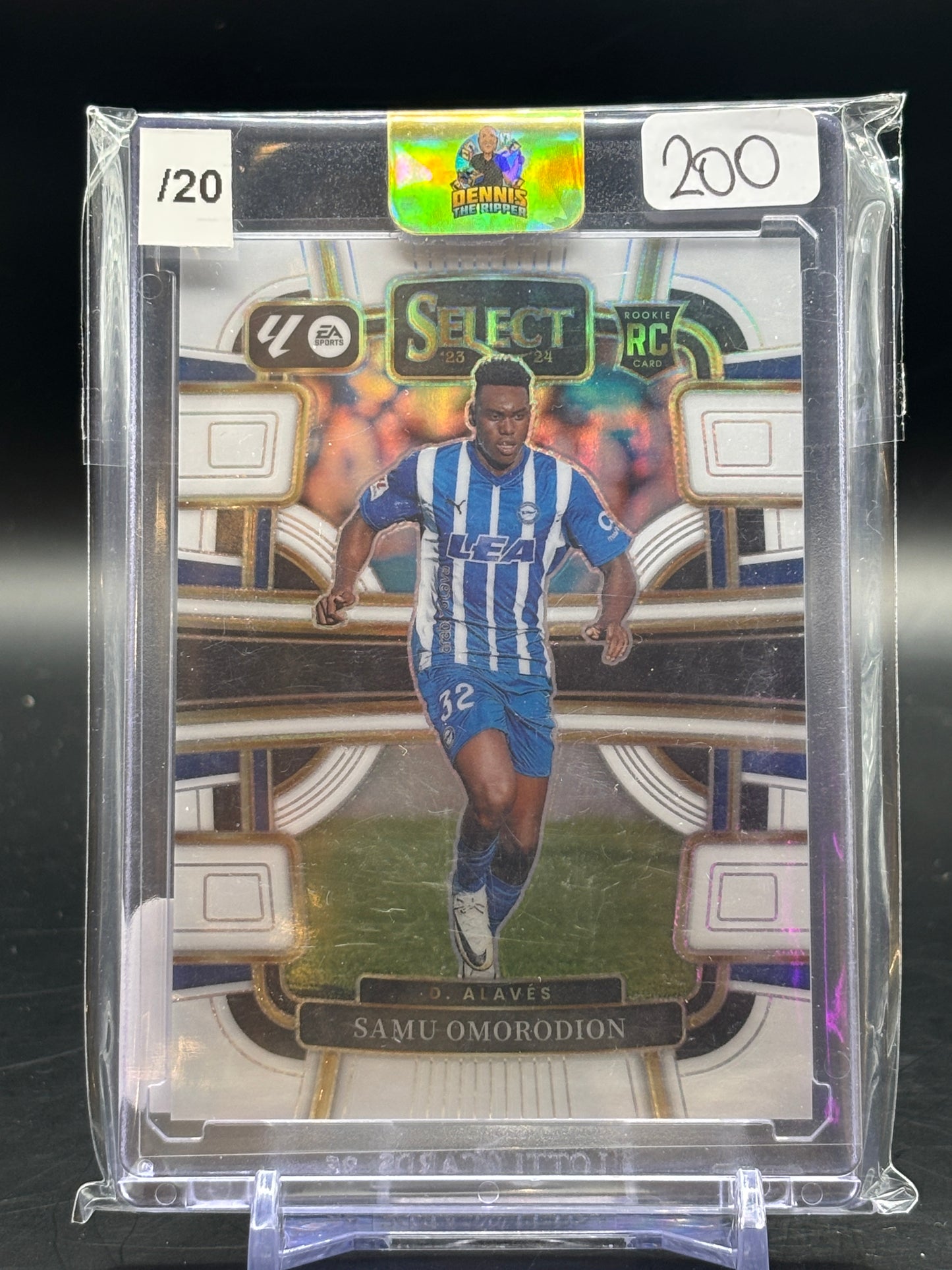 2023/24 Panini Select LaLiga Samu Omorodion(Aghehowa) White /20 RC