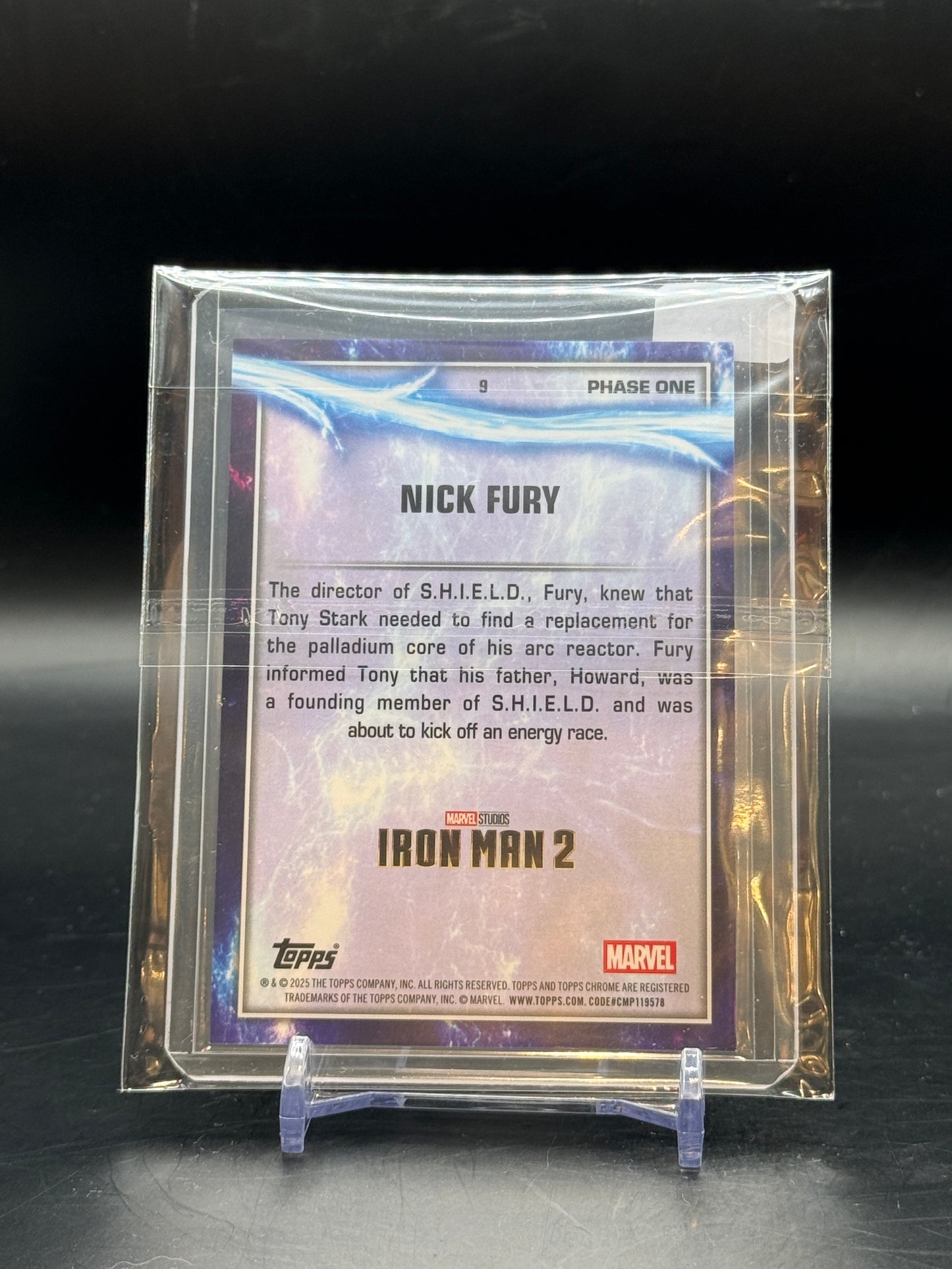 2025 Topps Chrome Marvel Nick Fury 4/5