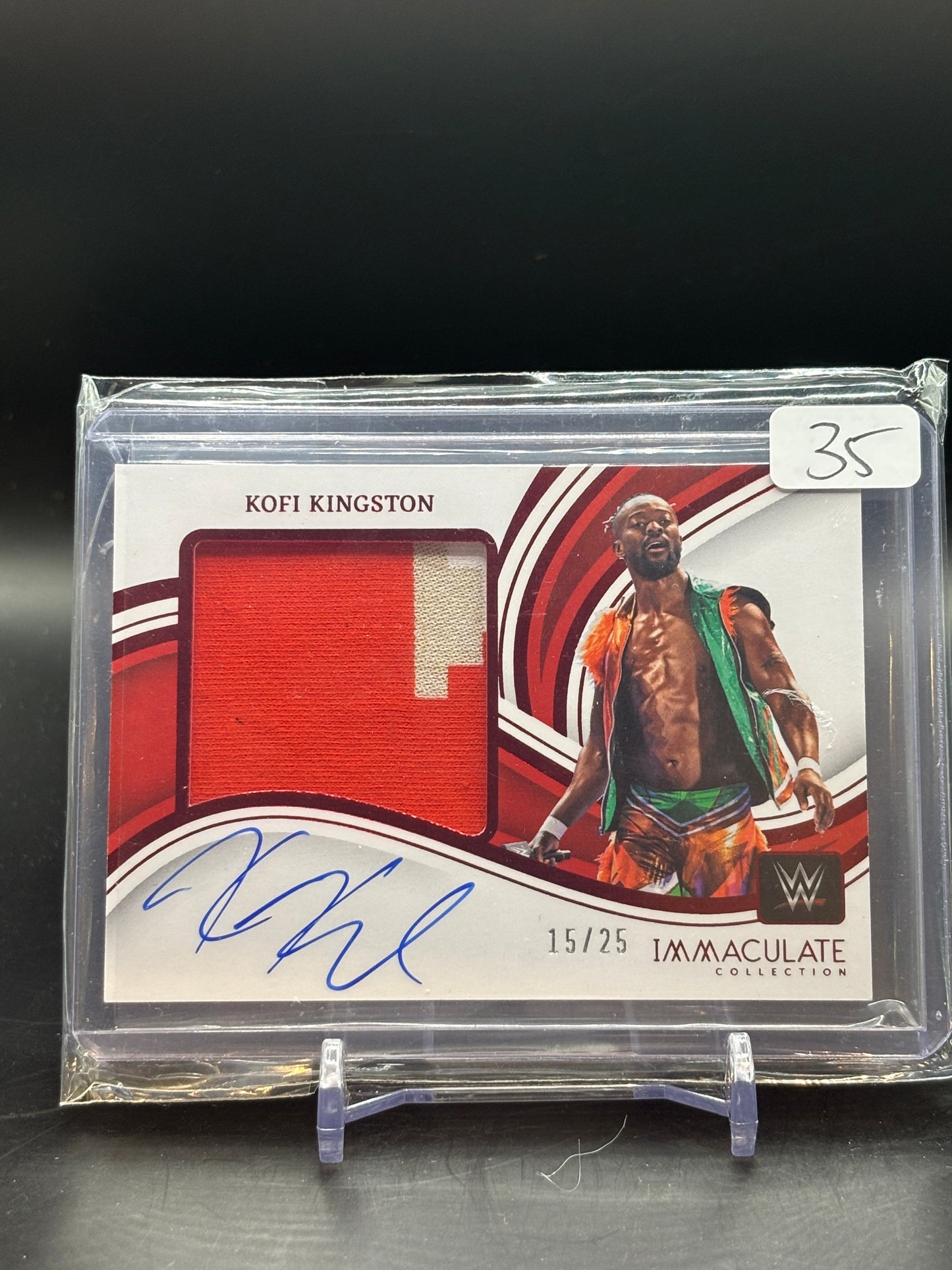 2023 Panini Immaculate Kofi Kingston Ruby Auto 15/25