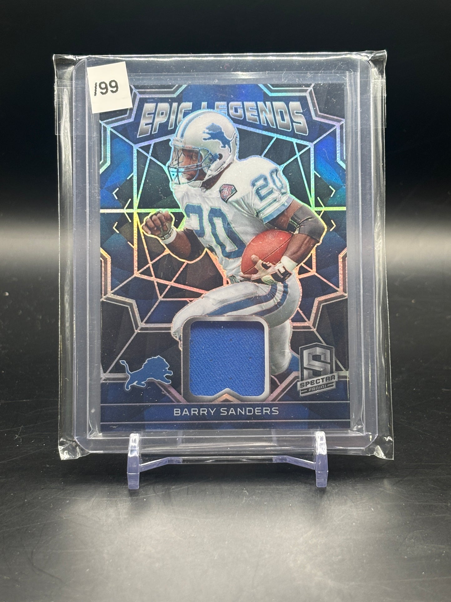 2022 Panini Spectra Barry Sanders Epic Legends Relic 48/99